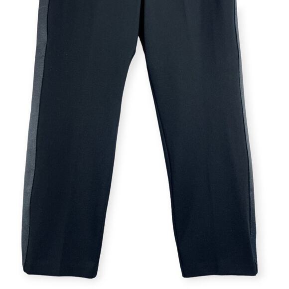 NEW SPANX Ponte Straight Pant w/ Satin Tape SIZE Petite L Classic Black Crop NWT - Picture 8 of 10